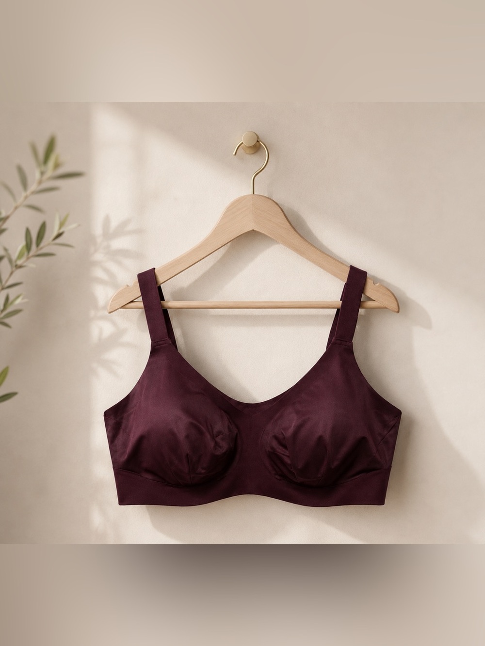 🇨🇦👍GUC KNIX | S 5 | Comfy Plus sky Padded V-Neck Bra - Thin Straps - Picture 11 of 16